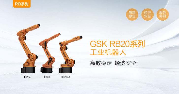 بازوی دستکاری رباتیک بازوی رباتیک صنعتی 6 Axis GSK RB سری GSK RB20